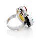 Flamboyant Multi Stone Cocktail Ring The Bella Terra, Ring Size: Adjustable, image , picture 4