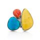 Bright Multi Stone Cocktail Ring The Bella Terra, Ring Size: Adjustable, image , picture 2