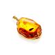 Organic Shape Amber With Fossil Insects Pendant The Clio Collection, image , picture 5