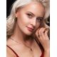 Wonderful Amber Ring In Gold-Plated Silver The Sigma, Ring Size: 12 / 21.5, image , picture 5