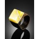 Wood Ring With White Amber The Indonesia, Ring Size: 8 / 18, image , picture 2