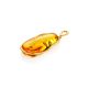 Fabulous Gilded Silver Amber Pendant The Clio, image , picture 4