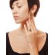 Bold Green Amber Earrings In Gold-Plated Silver The Tropicana, image , picture 4