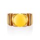 Honey Amber Golden Ring The Rondo, Ring Size: 9.5 / 19.5, image , picture 4