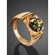 Luminous Amber Golden Ring The Rondo, Ring Size: 6.5 / 17, image , picture 4