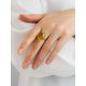 Alluring Natural Amber With Fossil Spider Cocktail Ring The Clio, Ring Size: Adjustable, image , picture 5