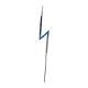 Thunderbolt Motif Silver Mono Earring The ICONIC, image , picture 3