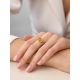 Glossy Silver Ring With Lemon Amber The Amigo, Ring Size: 11 / 20.5, image , picture 4