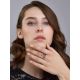 Charming Silver Garnet Ring, Ring Size: 7 / 17.5, image , picture 3