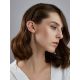 Shimmering Gilded Silver Crystal Ear Cuff The ICONIC, image , picture 4