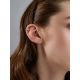 Glossy Gilded Silver Cuff Earring With Cultured Pearl The Palazzo, image , picture 3