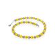 Stunning Amber And Silver Ball Beaded Necklace The Goddes, image , picture 4