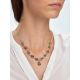 Refined Silver Necklace With Green Amber The Fiori, image , picture 4