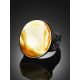 Exclusive Amber In Leather Ring, Ring Size: Adjustable, image , picture 2