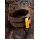Safari Style Leather Bracelet With Amber And Wood, image , picture 3