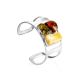 Bold Amber Cuff Bracelet The Bella Terra, image , picture 3