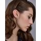 Boho Style Silver Amber Earrings The Palazzo, image , picture 3