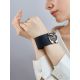 Rock Style Leather Bracelet With Owl Motif Detail, image , picture 3
