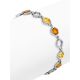 Luminous Amber Link Bracelet The Bee, image , picture 3