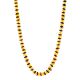 Two Tone Amber Beaded Necklace, image 