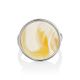 Minimalist Design Amber Ring The Palazzo, Ring Size: Adjustable, image , picture 3