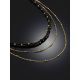 Multilayer Beaded Necklace With Chains The Link, image , picture 2