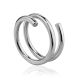 Trendy Silver Coil Ring The ICONIC, Ring Size: Adjustable, image 
