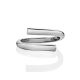 Stoneless Silver Ring The ICONIC, Ring Size: Adjustable, image , picture 4