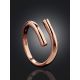 Trendy Rose Gold-Plated Ring The ICONIC, Ring Size: Adjustable, image , picture 2