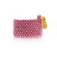 Cute Pink Colored Beaded Ring The Link, Ring Size: 8 / 18, image , picture 4