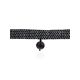 Matte Beaded Choker With Amber The Link, image 