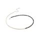 Black And White Choker With Pearl And Spinel The Link, image , picture 4