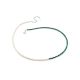 Fabulous Malachite And Pearl Choker The Link, image , picture 3