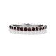 Shimmering Garnet Infinity Ring, Ring Size: 9 / 19, image , picture 4