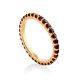 32 Garnets Eternity Ring, Ring Size: 9 / 19, image 