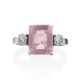 Geometric Design Pink Quartz Ring, Ring Size: 8 / 18, image , picture 4