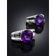 Bright Amethyst Earrings, image , picture 2