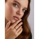 Trendy 32 Amethysts Infinity Ring, Ring Size: 10 / 20, image , picture 3