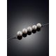 Stylish Pearl Necklace, Length: 45, image , picture 2