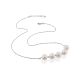 Stylish Pearl Necklace, Length: 45, image , picture 4