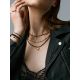 Multilayer Beaded Necklace With Amber Heart The Link, image , picture 6
