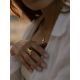 Stylish Gilded Silver Necklace The Liquid, image , picture 5