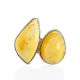 Nature-Inspired Amber Ring The Bella Terra, Ring Size: Adjustable, image , picture 4