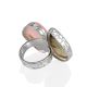 Bold Two Tone Mix Stone Ring The Bella Terra, Ring Size: Adjustable, image , picture 5