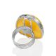Fabulous Amber Cocktail Ring The Bella Terra, Ring Size: Adjustable, image , picture 5