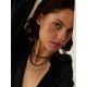 Cherry Amber Choker Necklace With Chains The Palazzo, image , picture 3