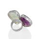 Statement Fluorite Ring The Bella Terra, Ring Size: Adjustable, image , picture 5