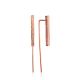 Geometric Design Rose Gold Plated Earrings The ICONIC, image 