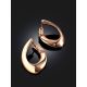 Loop Earrings In Rose Gold-Plated Silver The ICONIC, image , picture 2