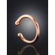 Ultra Chic Gilded Silver Ear Cuff The Liquid, image , picture 2